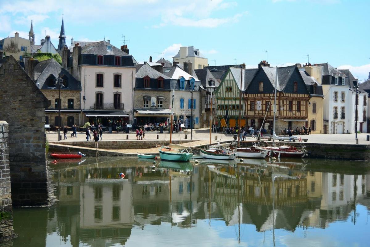 Tres Bel Appartement Avec Superbe Vue Sur Le Port De Saint Goustan Auray Exterior foto